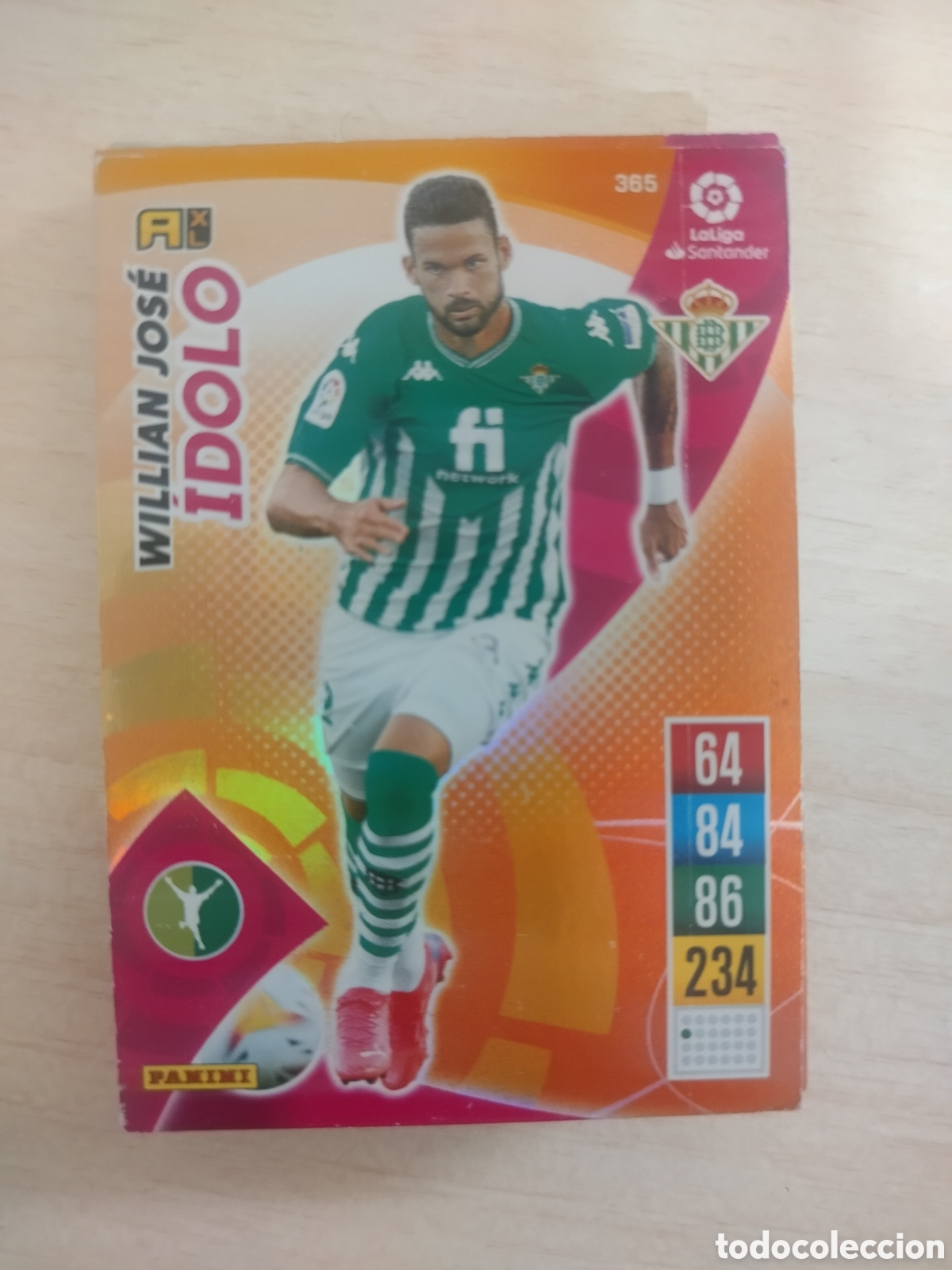 Cromos de Futebol: WILLIAM JOSE IDOLO 365 ADRENALYN 2021 2022 21 22