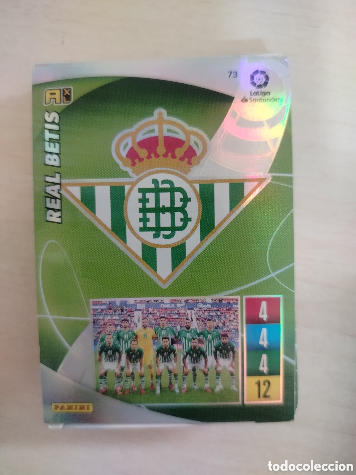 Cromos de Futebol: REAL BETIS ESCUDO 73 ADRENALYN 2021 2022 21 22