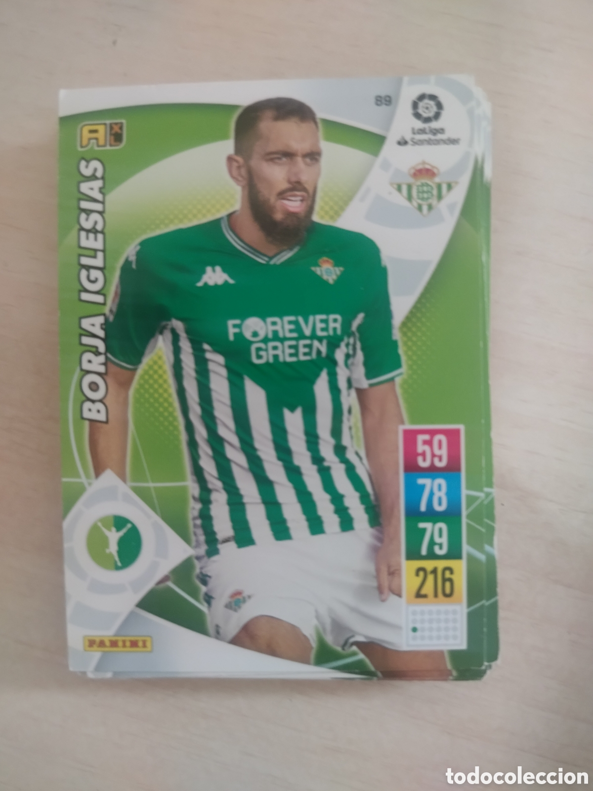 Cromos de Futebol: BORJA IGLESIAS 89 ADRENALYN 2021 2022 21 22