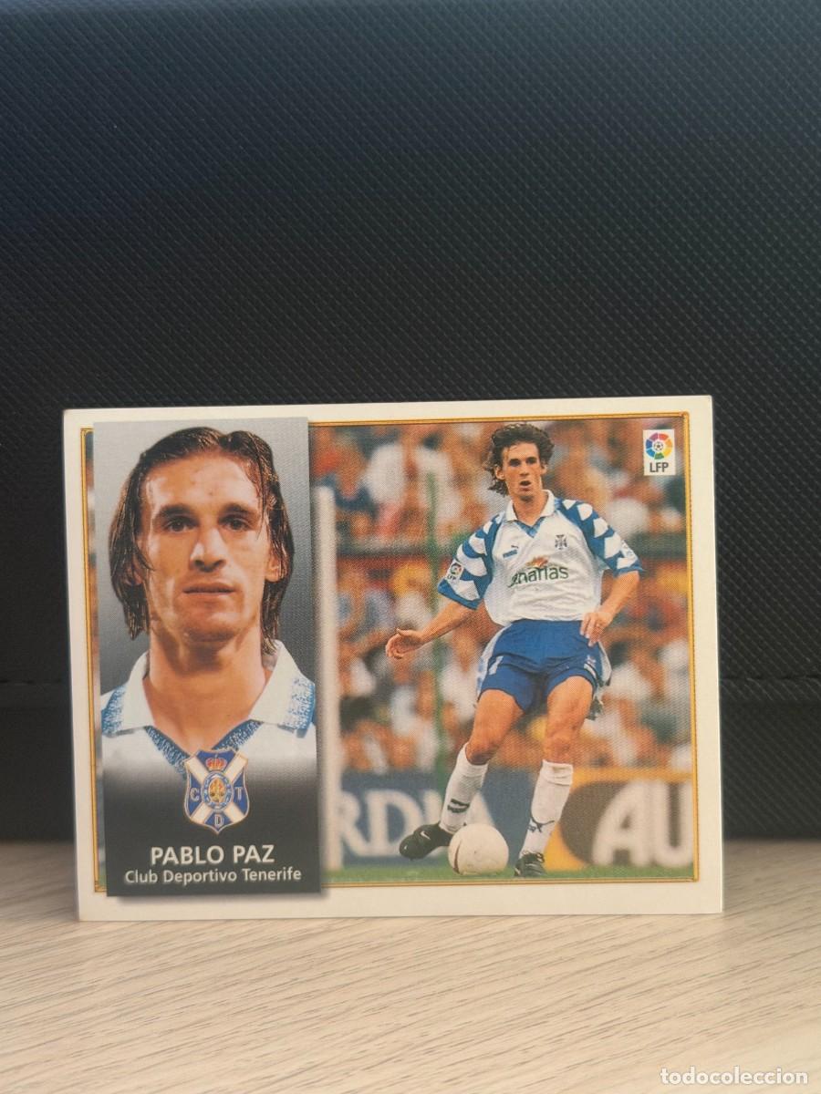 Cromos de Futebol: Liga 98 99 Ediciones Este - Pablo Paz - Tenerife