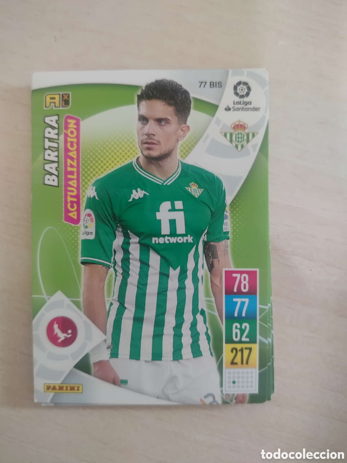 Figurine di Calcio: BARTRA 77 BIS ADRENALYN 2021 2022 21 22