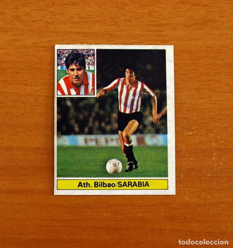 Cromos de f&uacute;tbol: Athletic de Bilbao - Sarabia - Ediciones Este Liga 1981-1982, 81-82 - Despegado