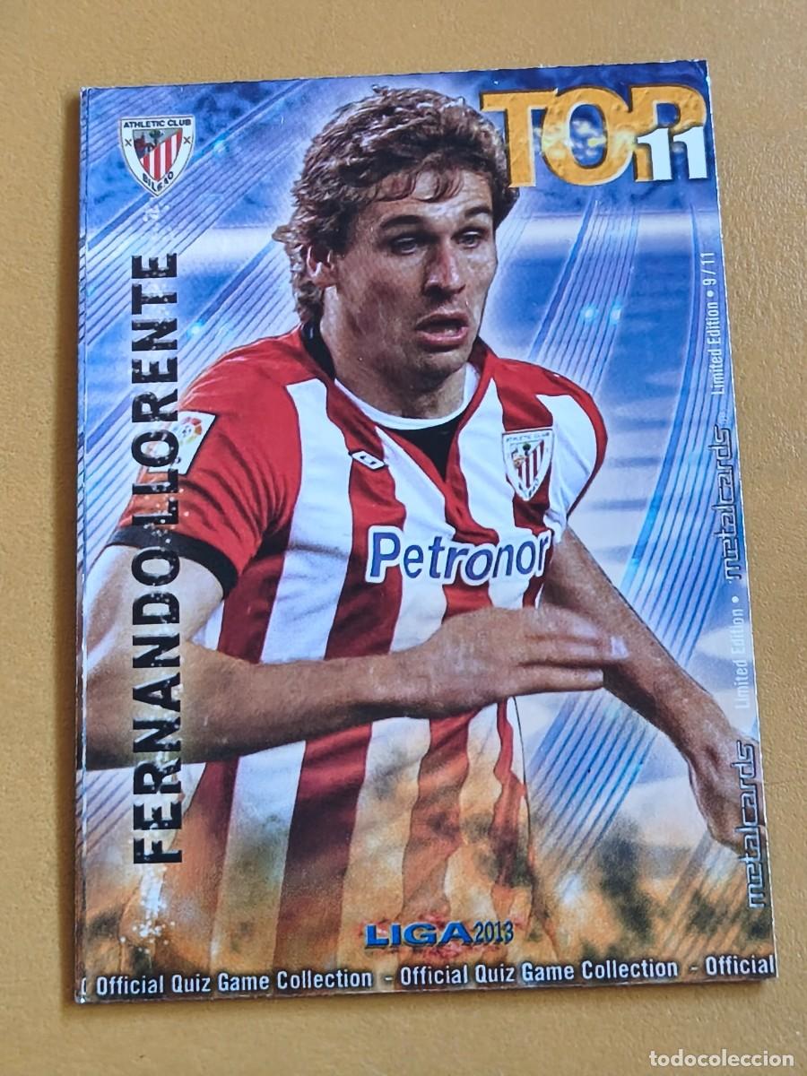 Cromos de f&uacute;tbol: fernando llorente, 2013 top mundicromo edicion limitada