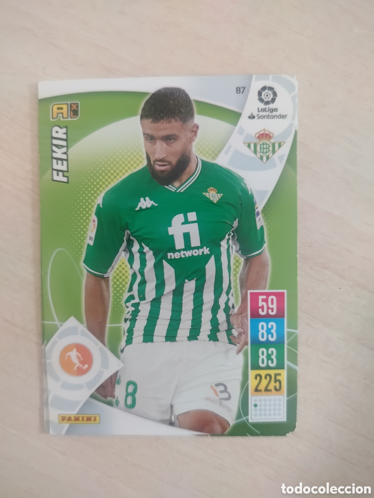 Cromos de f&uacute;tbol: FEKIR 87 ADRENALYN 2021 2022 21 22