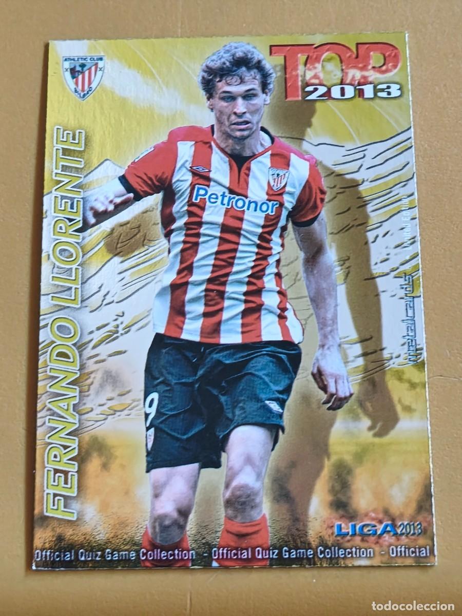 Cromos de f&uacute;tbol: fernando llorente, 2013 top mundicromo edicion limitada