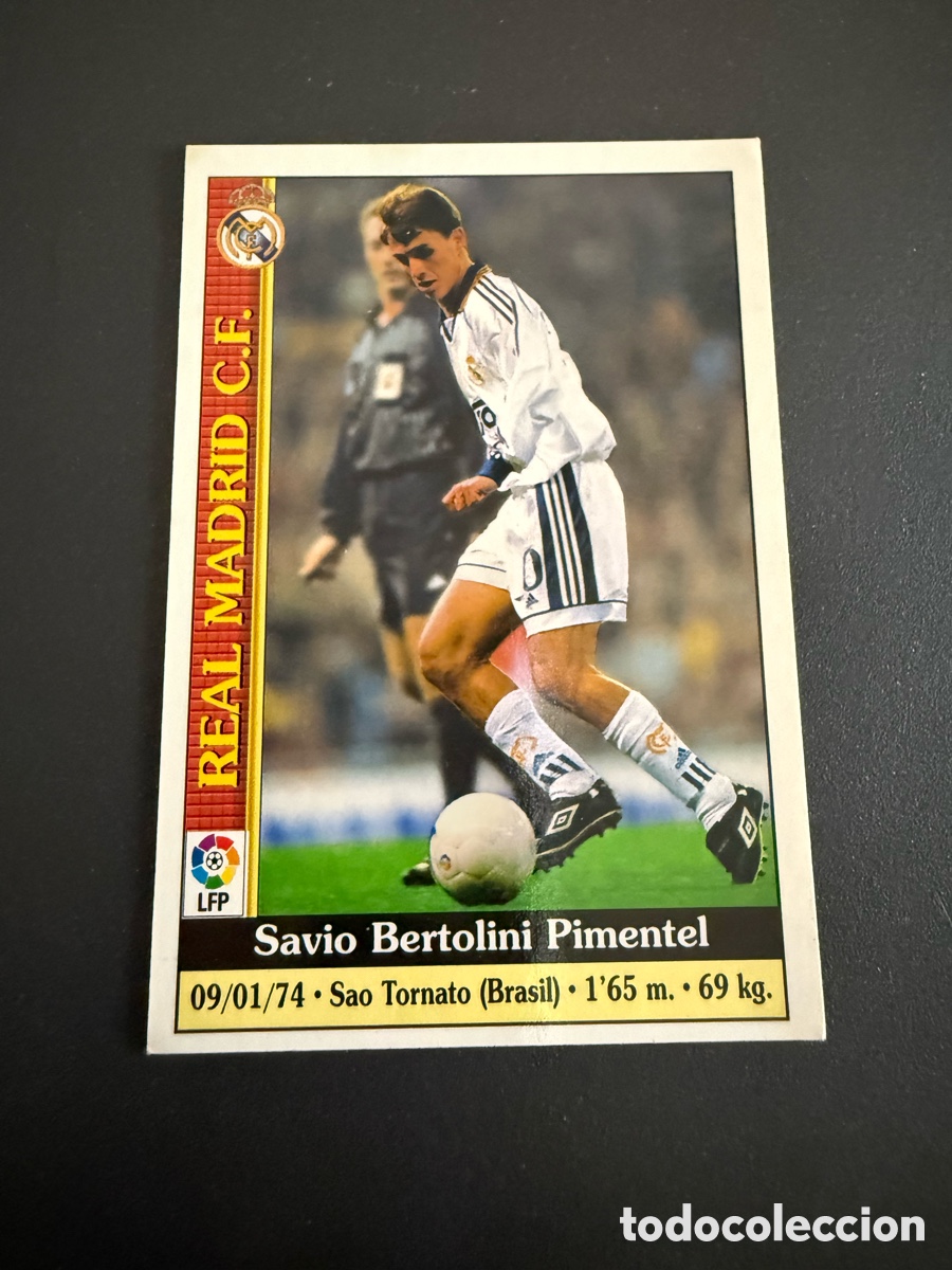 Cromos de f&uacute;tbol: MUNDICROMO 2000. n 36 SAVIO ( Real Madrid)