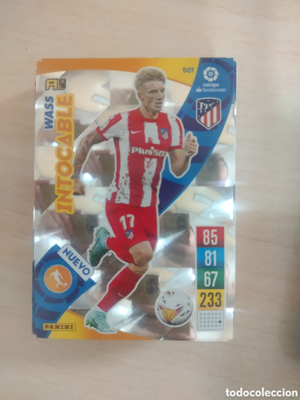 Fu&szlig;ball-Sticker: WASS INTOCABLE 501 ADRENALYN 2021 2022 21 22