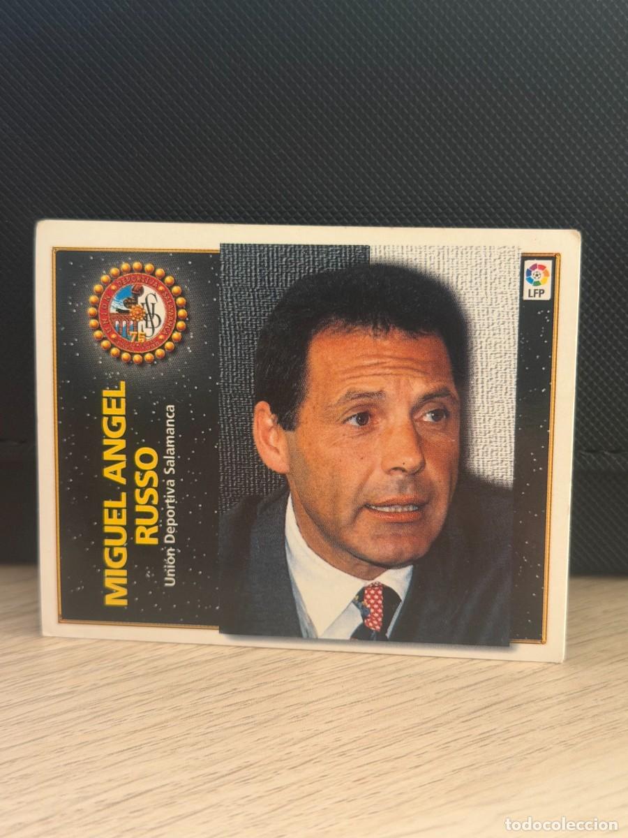 Fu&szlig;ball-Sticker: Liga 98 99 Ediciones Este - Miguel Angel Russo - Salamanca