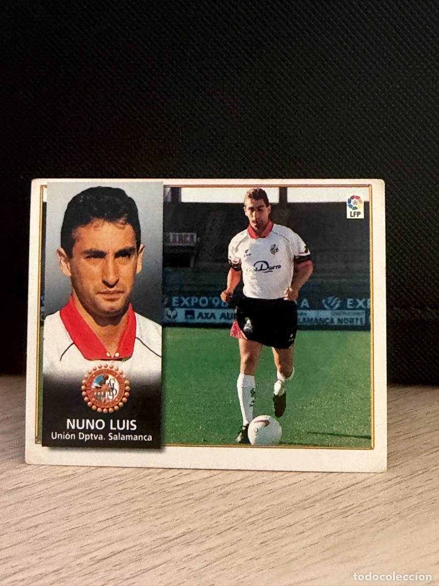 Cromos de Futebol: Liga 98 99 Ediciones Este - Nuno Luis - Salamanca