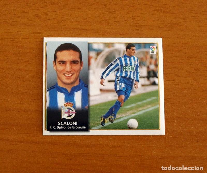 Cromos de Futebol: Deportivo La Coru&ntilde;a - Scaloni - Ediciones Este Liga 1998-1999, 98-99 - Nunca Pegado