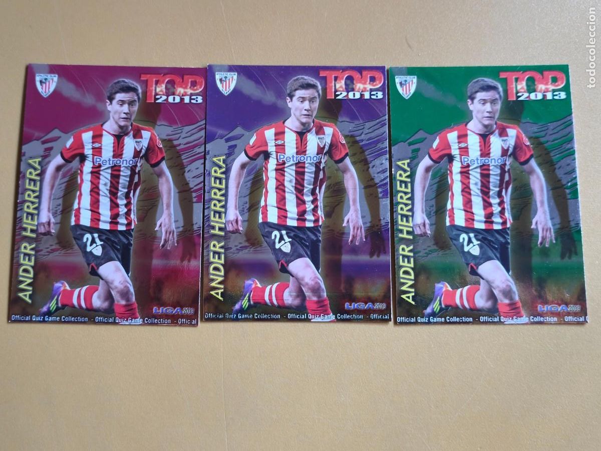 Cromos de Futebol: ander herrera, 2013 top mundicromo