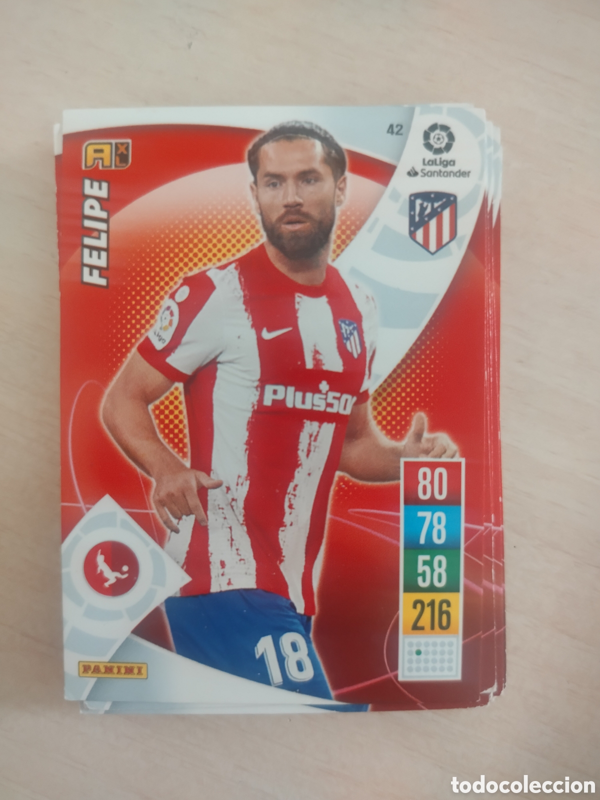 Cromos de f&uacute;tbol: FELIPE 42 ADRENALYN 2021 2022 21 22
