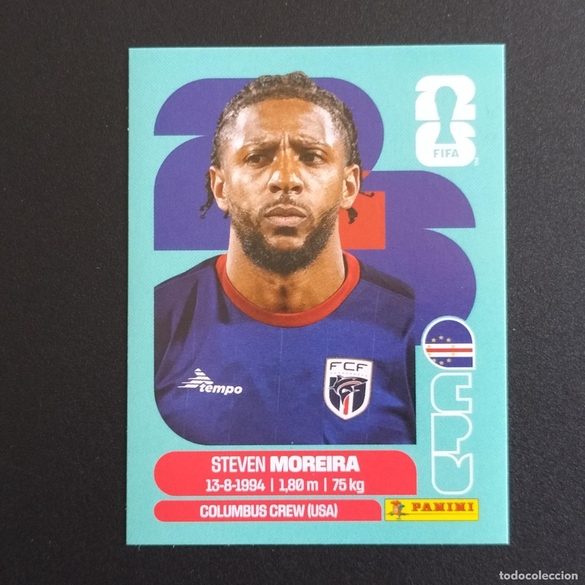 Cromos de f&uacute;tbol: CPV 6 STEVEN MOREIRA CABO VERDE CROMOS STICKER MUNDIAL 26 2026 FIFA WORLD CUP PANINI