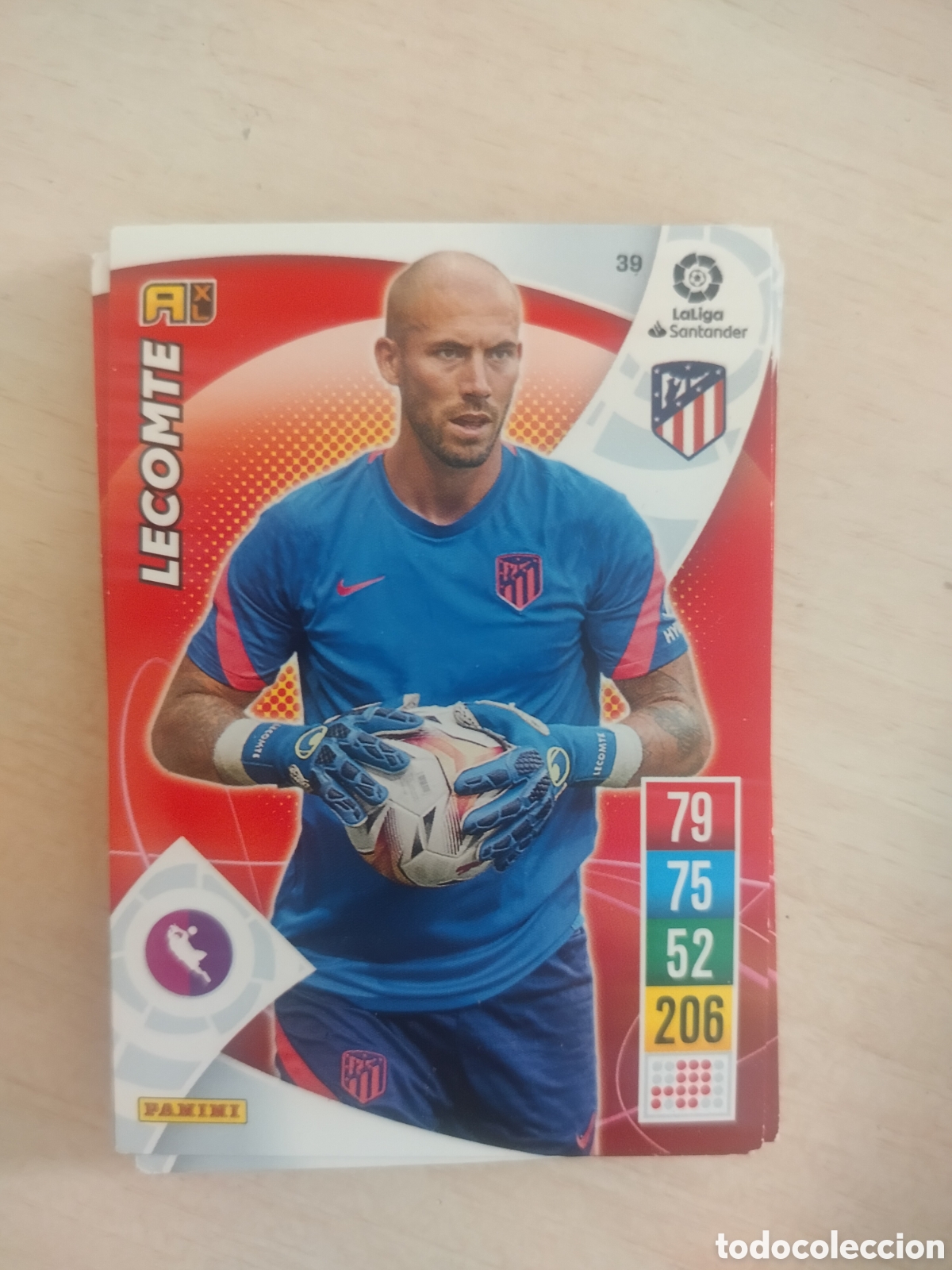 Cromos de f&uacute;tbol: LECOMTE 39 ADRENALYN 2021 2022 21 22