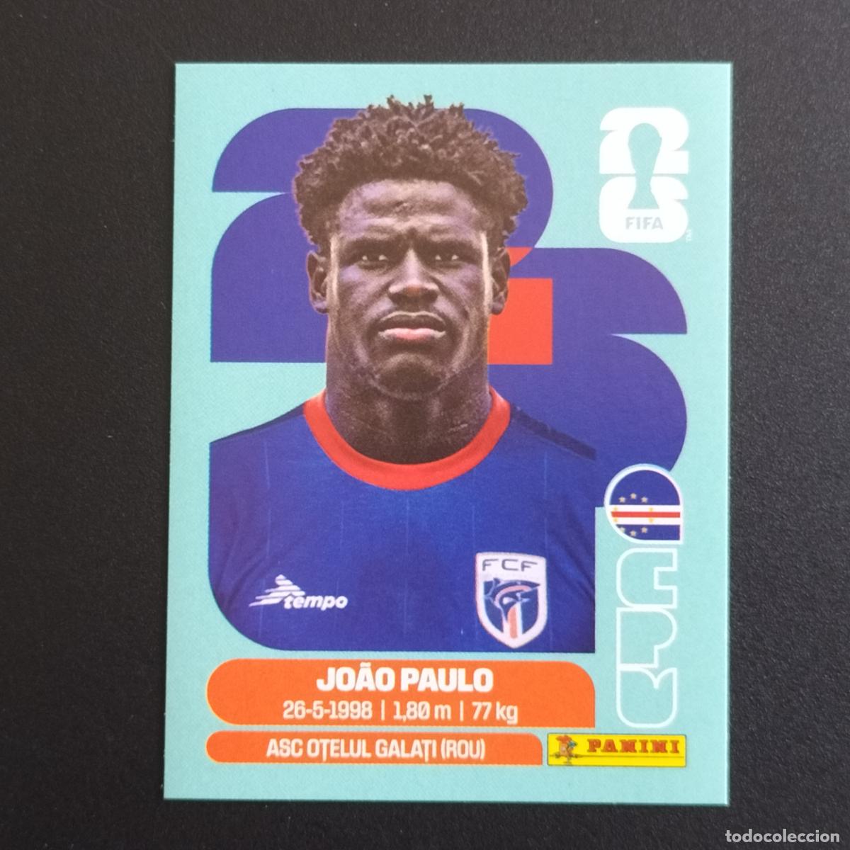 Cromos de f&uacute;tbol: CPV 8 JOAO PAULO CABO VERDE CROMOS STICKER MUNDIAL 26 2026 FIFA WORLD CUP PANINI