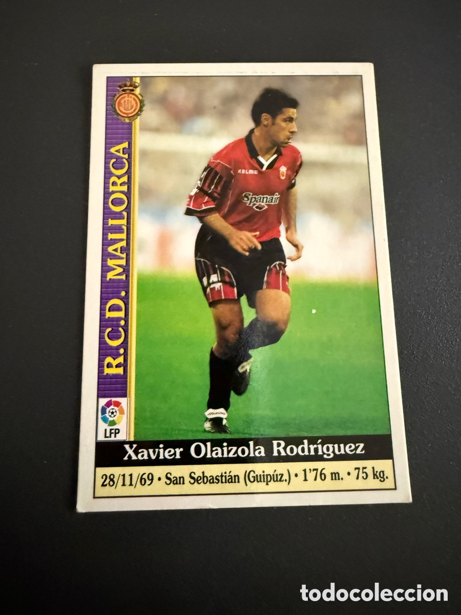 Cromos de f&uacute;tbol: MUNDICROMO 2000. n 41. OLAIZOLA ( Mallorca)