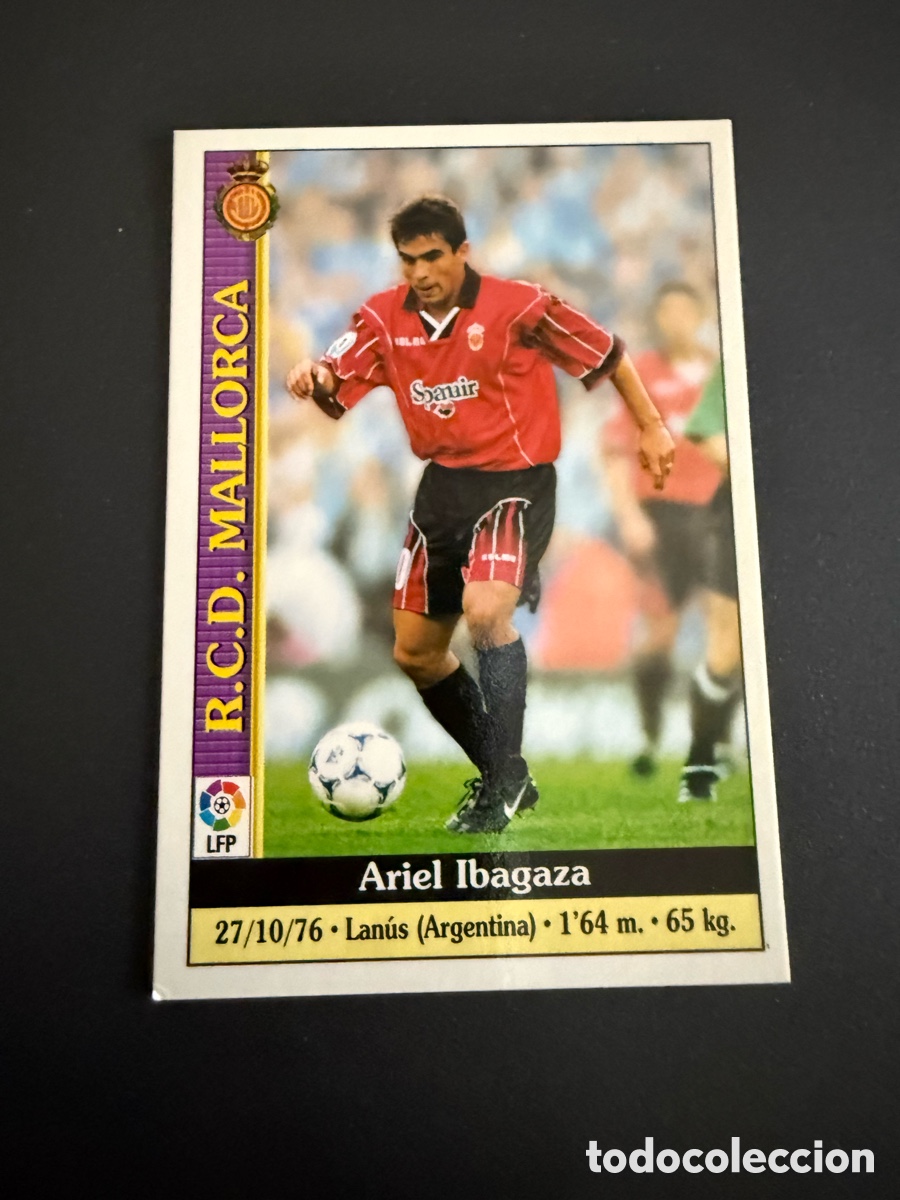 Cromos de f&uacute;tbol: MUNDICROMO 2000. n 44. IBAGAZA ( Mallorca)