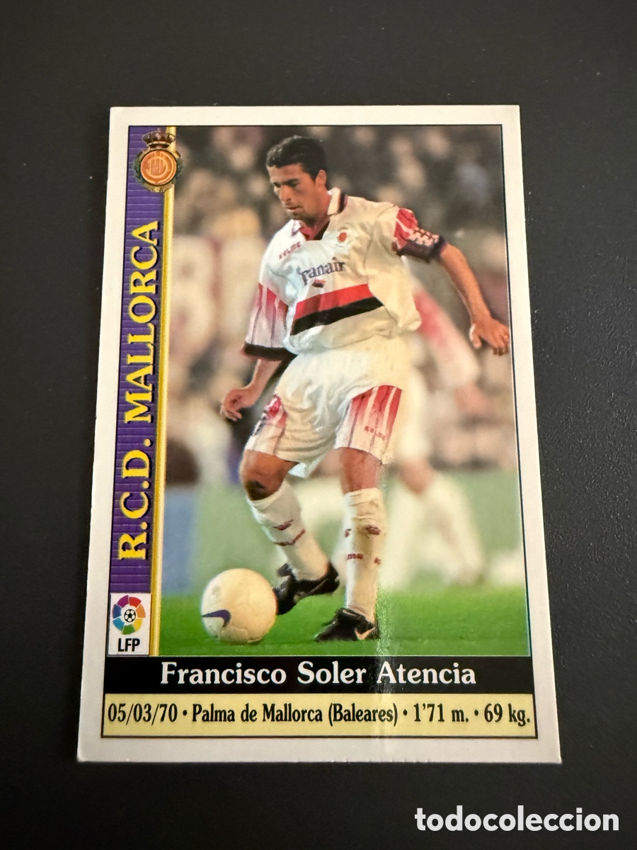 Cromos de f&uacute;tbol: MUNDICROMO 2000. n 45. SOLER ( Mallorca)