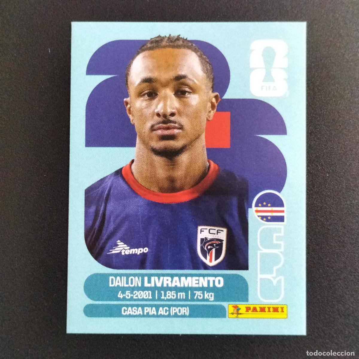 Cromos de f&uacute;tbol: CPV 18 DAILON LIVRAMENTO CABO VERDE CROMOS STICKER MUNDIAL 26 2026 FIFA WORLD CUP PANINI