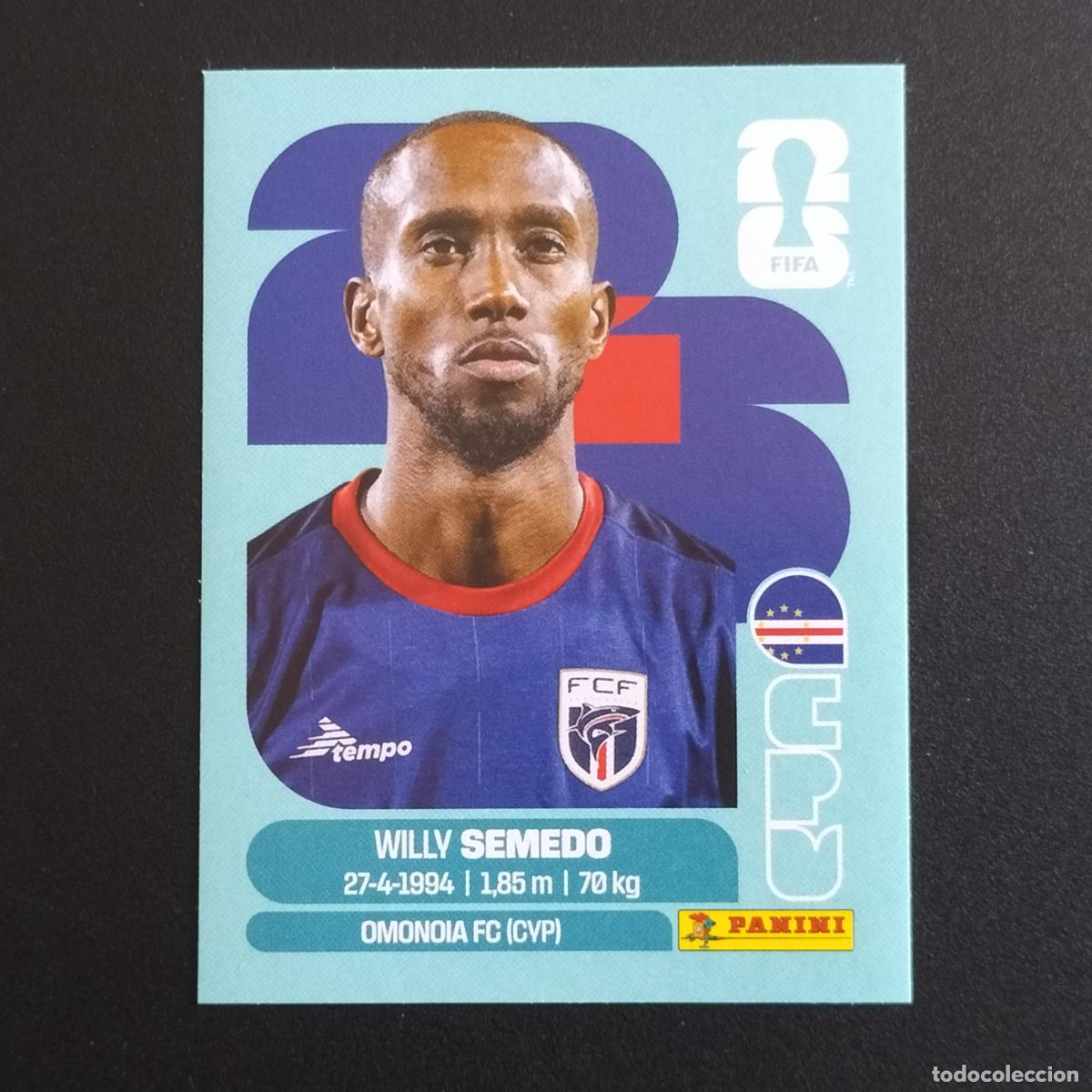 Cromos de f&uacute;tbol: CPV 19 WILLY SEMEDO CABO VERDE CROMOS STICKER MUNDIAL 26 2026 FIFA WORLD CUP PANINI