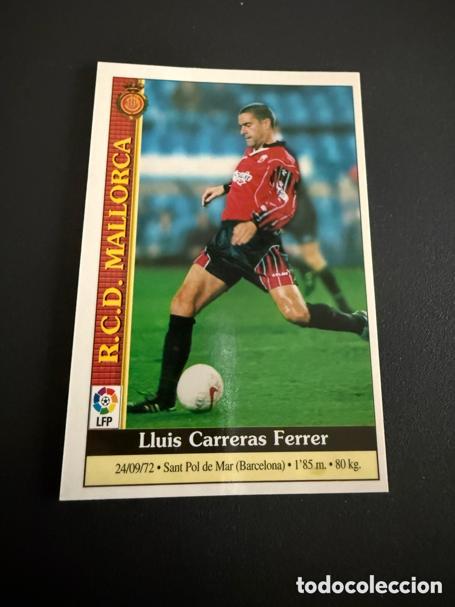 Figurine di Calcio: MUNDICROMO 2000. n 46 CARRERAS ( Mallorca )