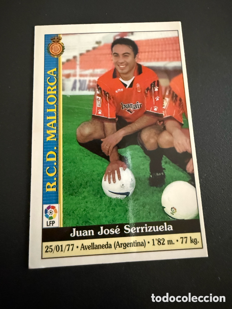 Cromos de f&uacute;tbol: MUNDICROMO 2000. n 48. SERRIZUELA ( Mallorca)