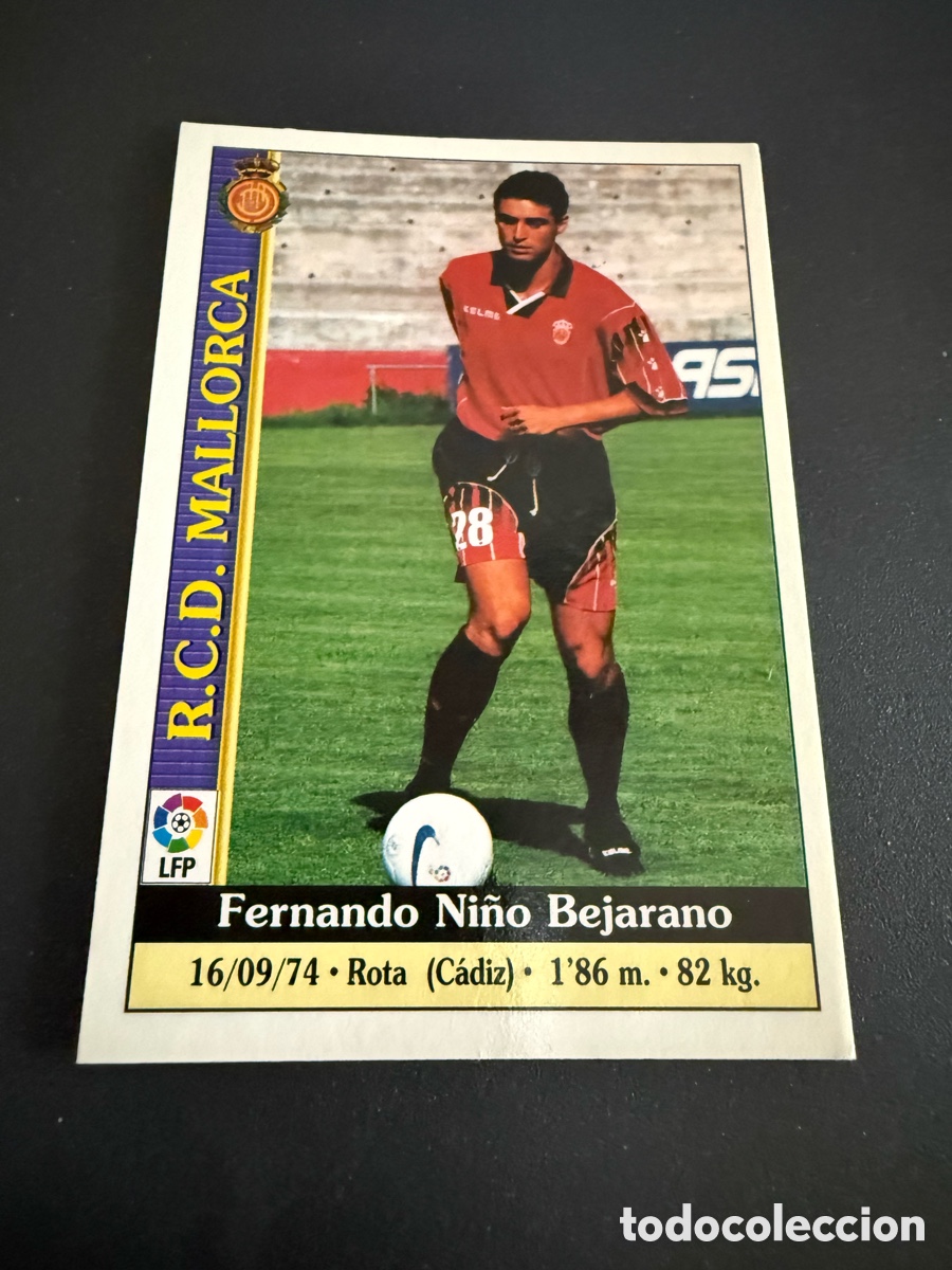 Cromos de f&uacute;tbol: MUNDICROMO 2000. n 49. F NI&Ntilde;O ( Mallorca)