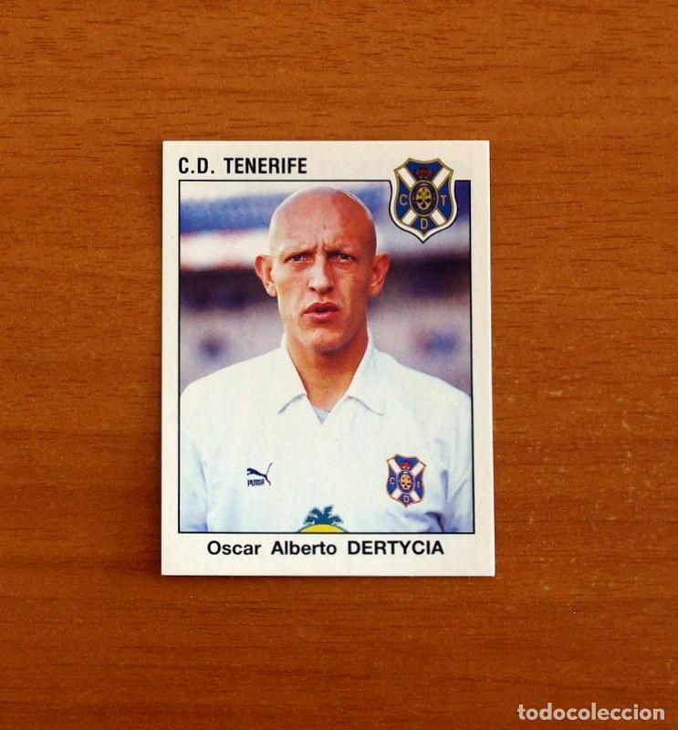 Cromos de f&uacute;tbol: Tenerife - N&ordm; 307, Dertycia - Editorial Panini 1993-1994, 93-94 - Nunca pegado