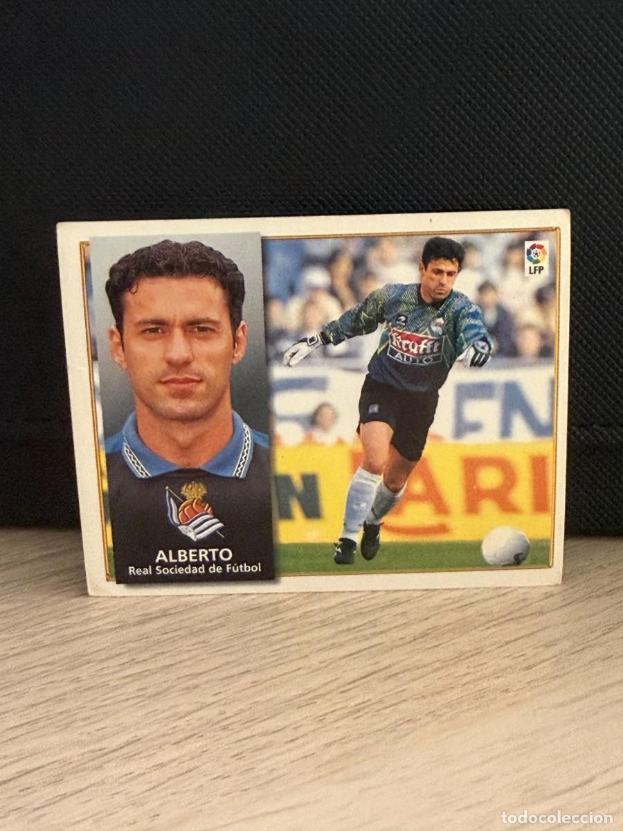 Cromos de f&uacute;tbol: Liga 98 99 Ediciones Este - Alberto - Real Sociedad