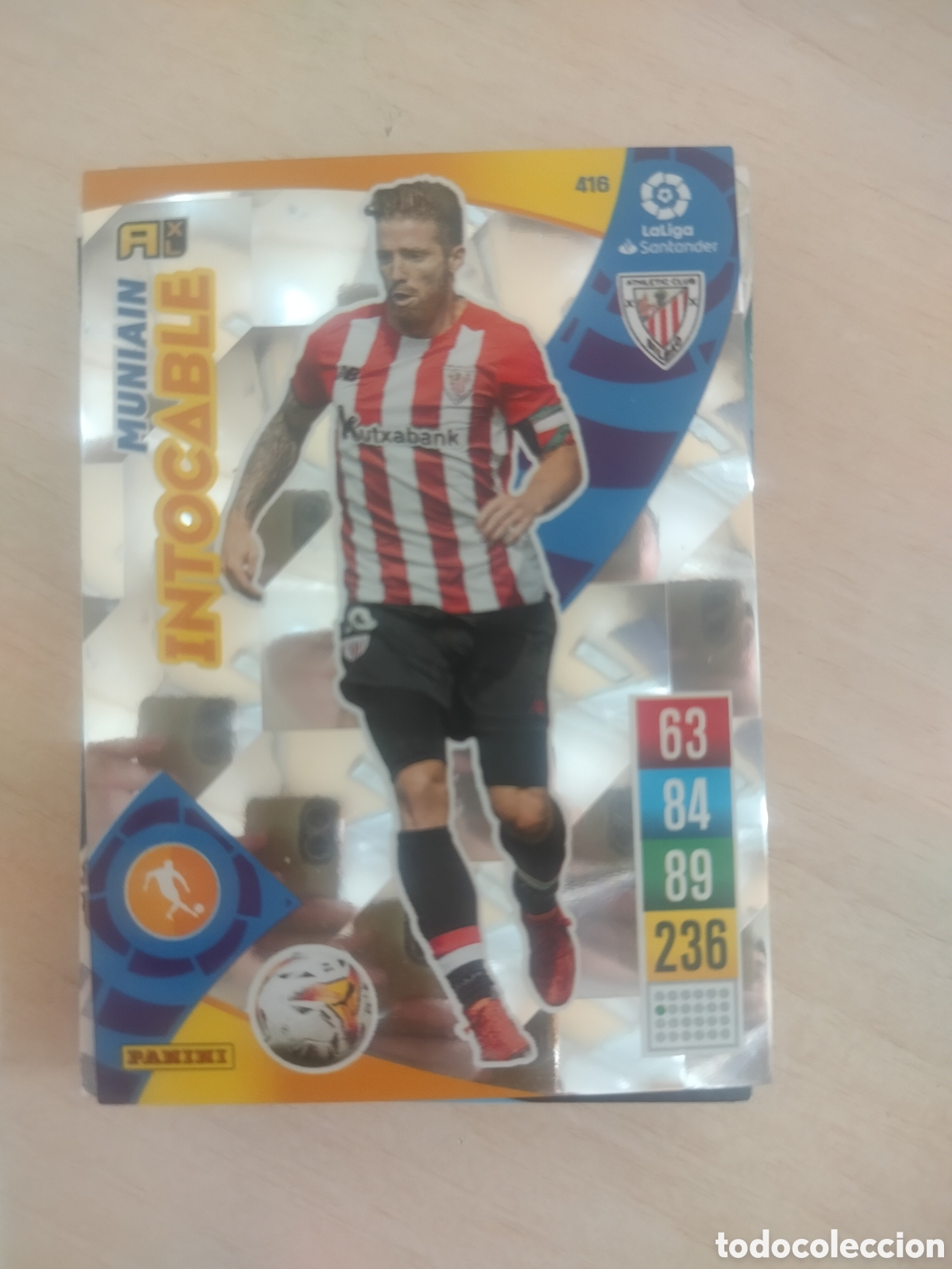 Cromos de f&uacute;tbol: MUNIAIN INTOCABLE 416 ADRENALYN 2021 2022 21 22