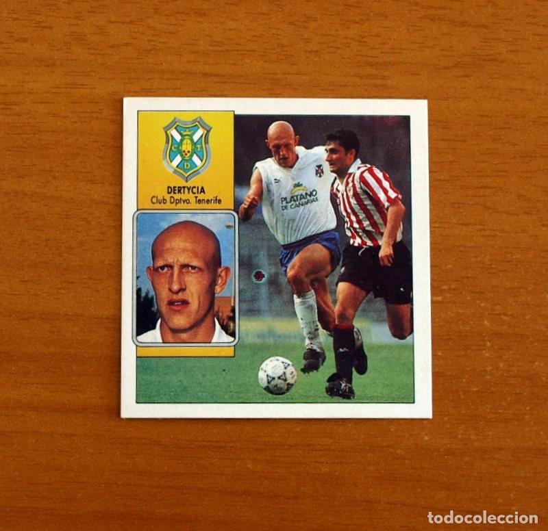 Cromos de f&uacute;tbol: Tenerife - Dertycia - Ediciones Este Liga 1992-1993, 92-93 - Nunca pegado