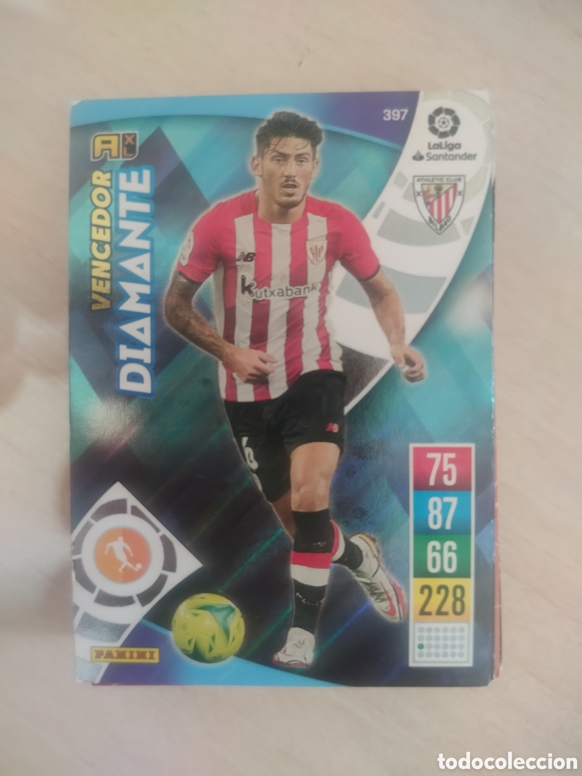 Cromos de f&uacute;tbol: VENCEDOR DIAMANTE 397 ADRENALYN 2021 2022 21 22