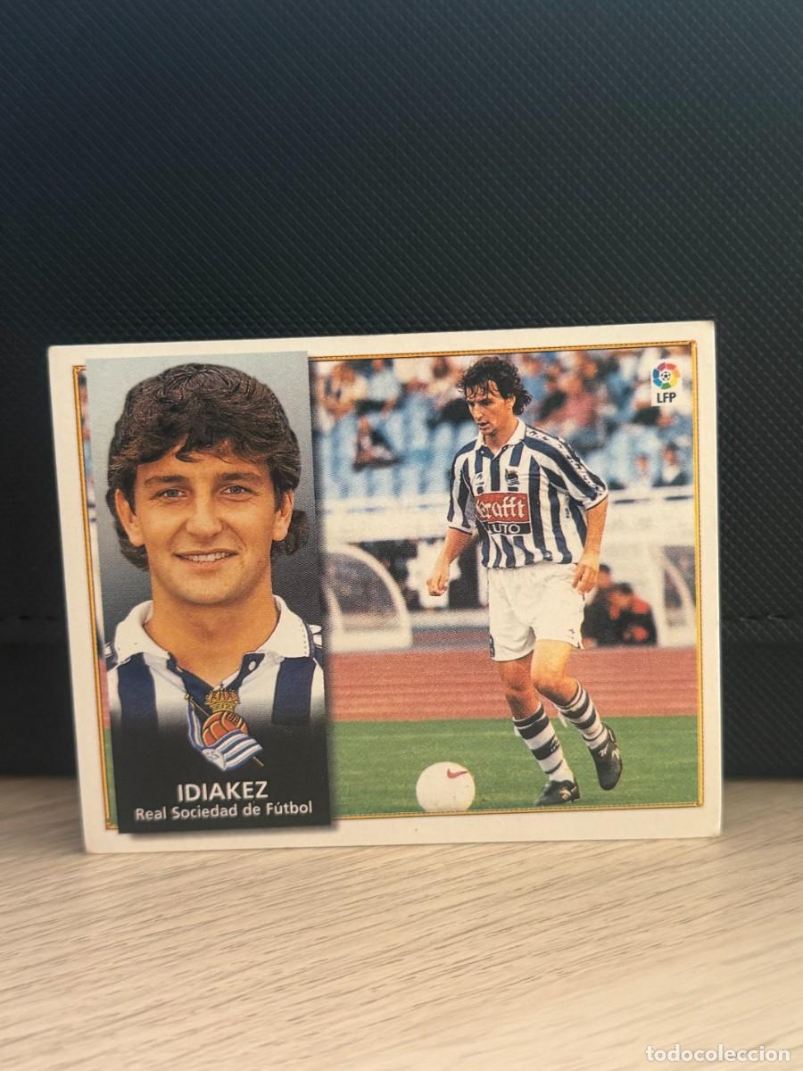 Cromos de f&uacute;tbol: Liga 98 99 Ediciones Este - Idiakez - Real Sociedad
