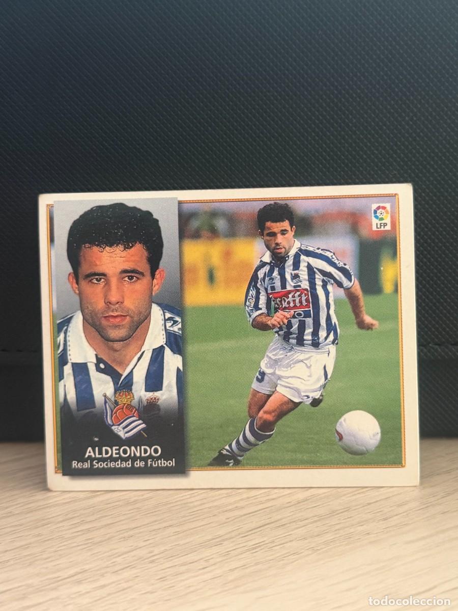 Cromos de f&uacute;tbol: Liga 98 99 Ediciones Este - Aldeondo - Real Sociedad