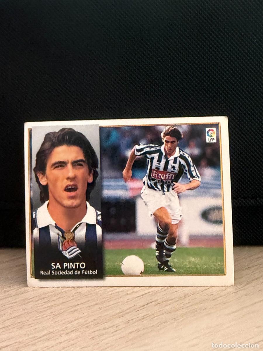 Cromos de f&uacute;tbol: Liga 98 99 Ediciones Este - Sa Pinto - Real Sociedad