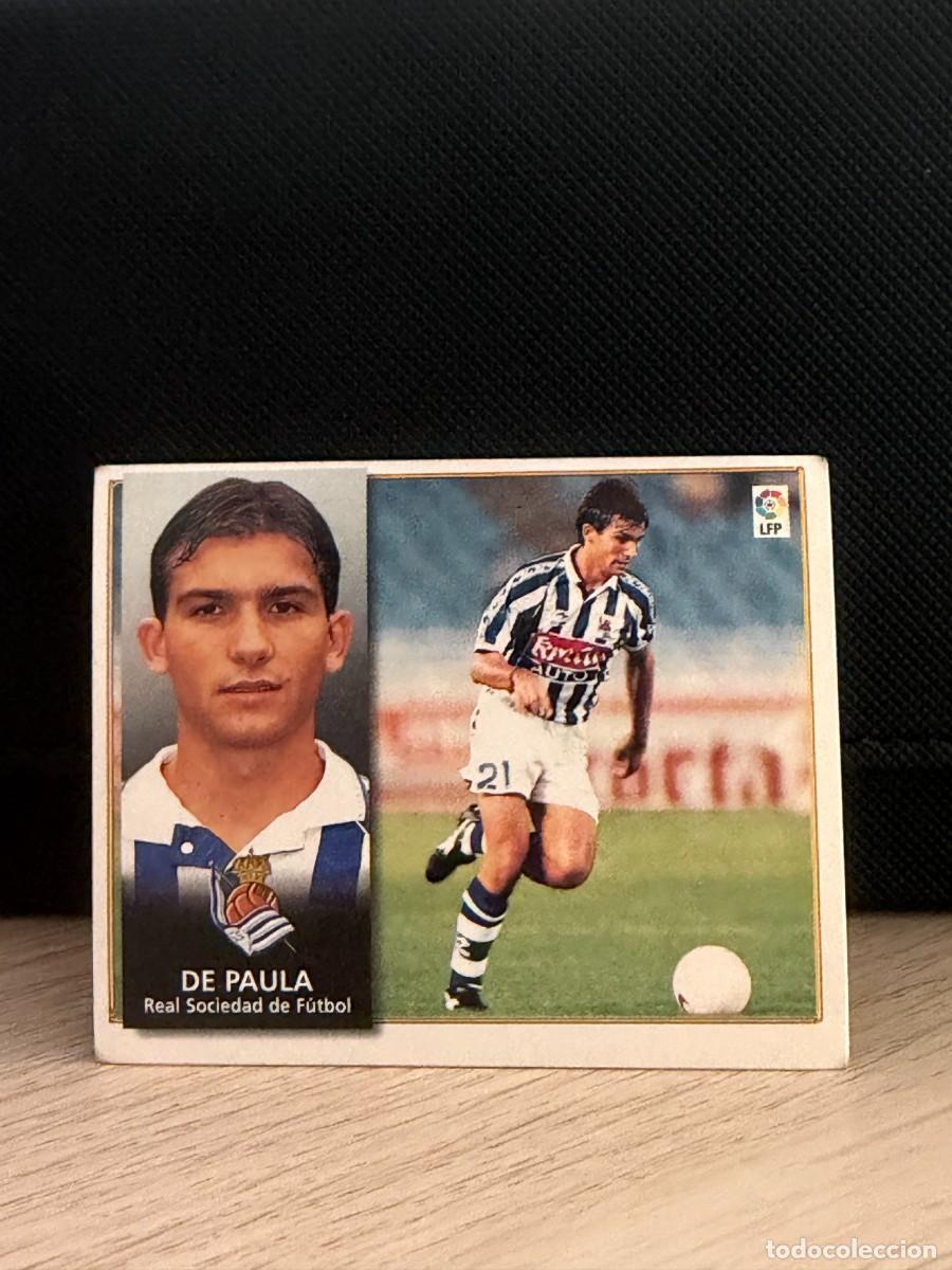 Cromos de f&uacute;tbol: Liga 98 99 Ediciones Este - De Paula - Real Sociedad