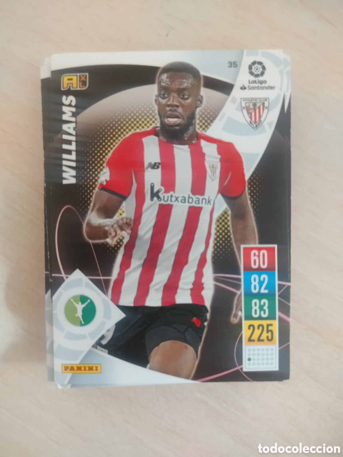 Cromos de f&uacute;tbol: WILLIAMS 35 ADRENALYN 2021 2022 21 22