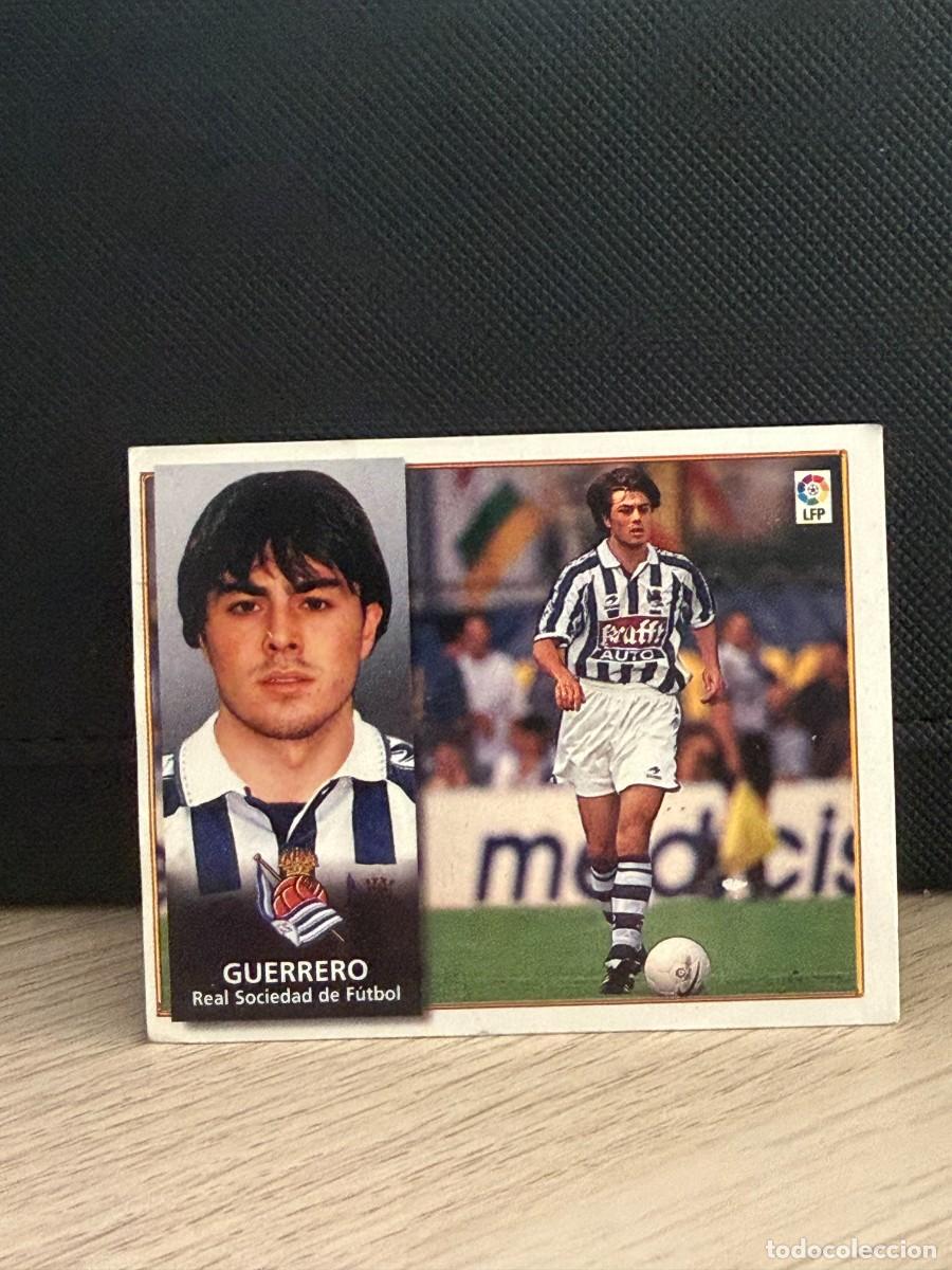 Cromos de f&uacute;tbol: Liga 98 99 Ediciones Este - Guerrero - COLOCA - Real Sociedad