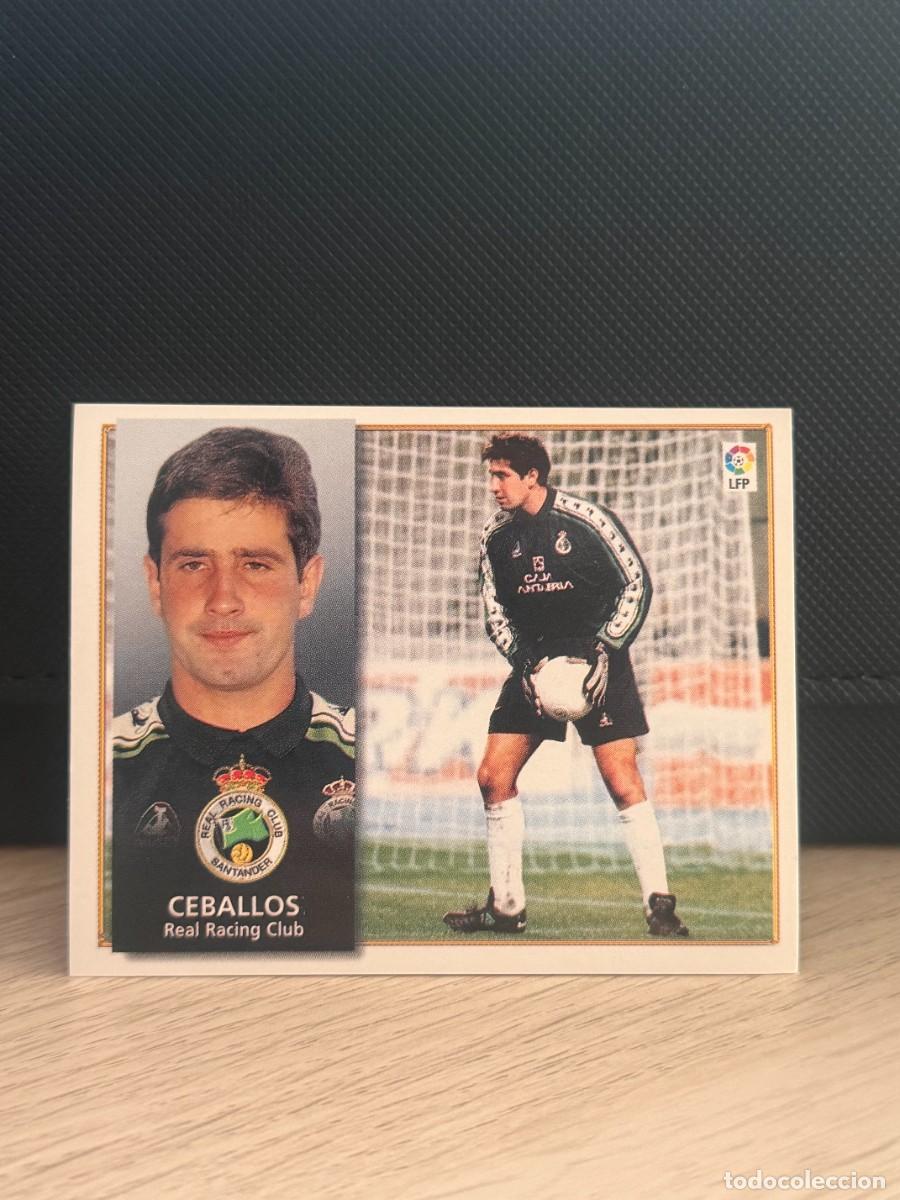 Cromos de f&uacute;tbol: Liga 98 99 Ediciones Este - Ceballos - Racing de Santander