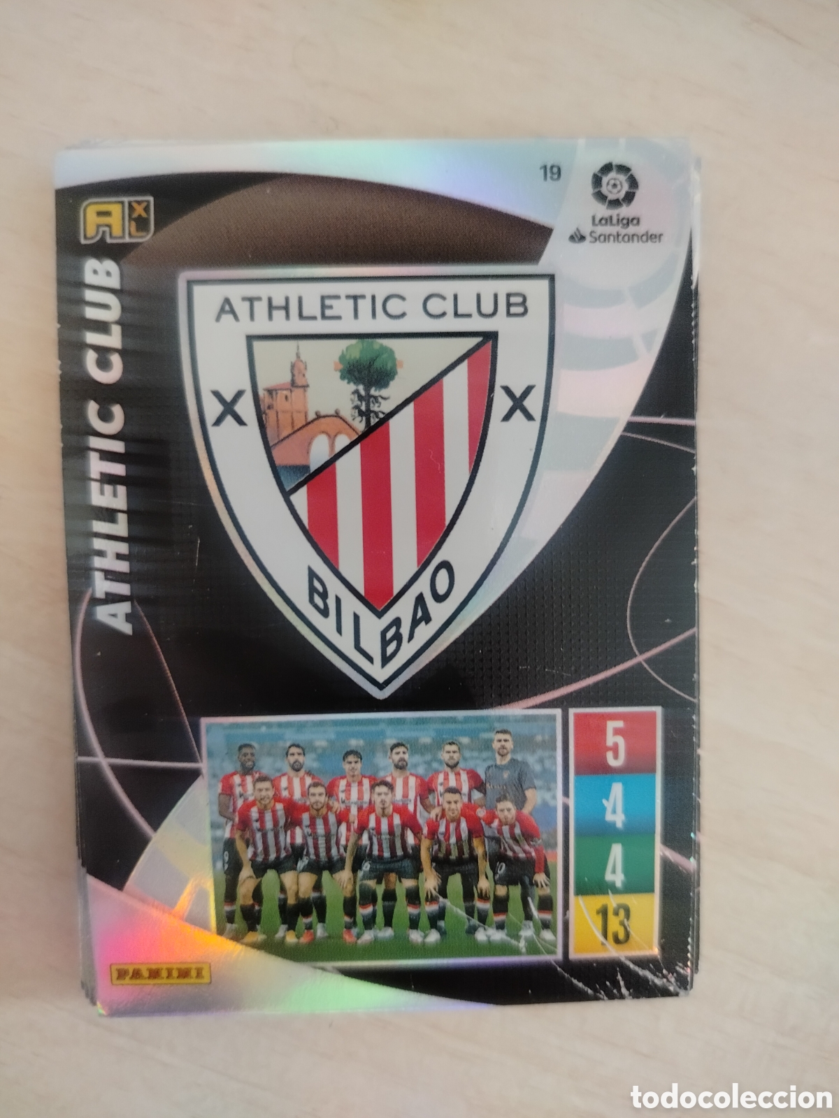 Cromos de f&uacute;tbol: ATHLETIC CLUB ESCUDO 19 ADRENALYN 2021 2022 21 22