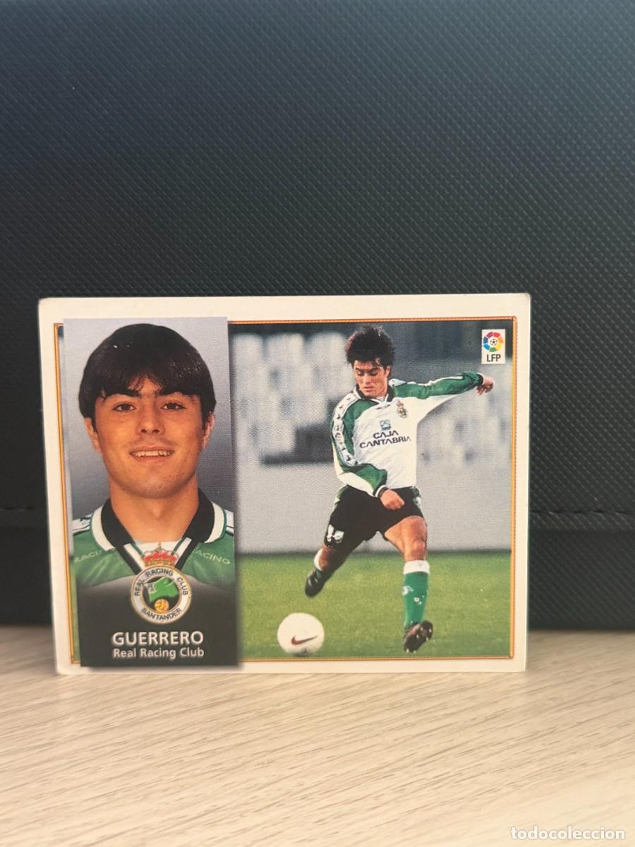 Cromos de f&uacute;tbol: Liga 98 99 Ediciones Este - Guerrero - BAJA - Racing de Santander
