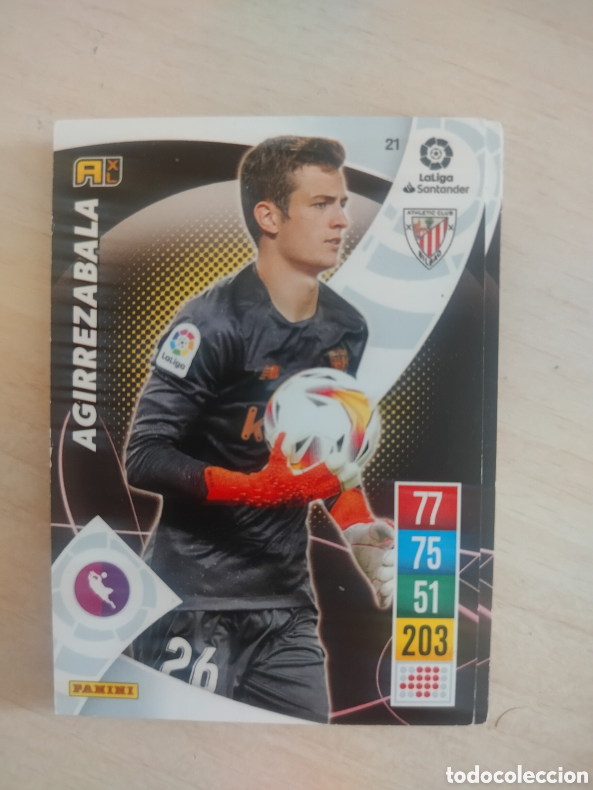 Cromos de f&uacute;tbol: AGIRREZABALA 21 ADRENALYN 2021 2022 21 22