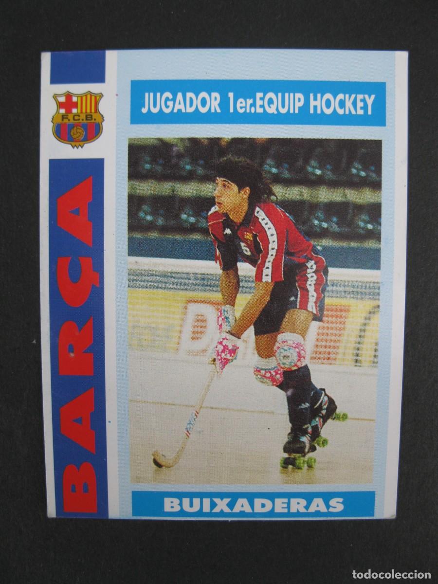 Cromos de f&uacute;tbol: BUIXADERAS - JUGADOR DE HOCKEY PATINES - CARD N&ordm; 89 - COL.LECCI&Oacute; BAR&Ccedil;A - TEMPORADA 92-93.