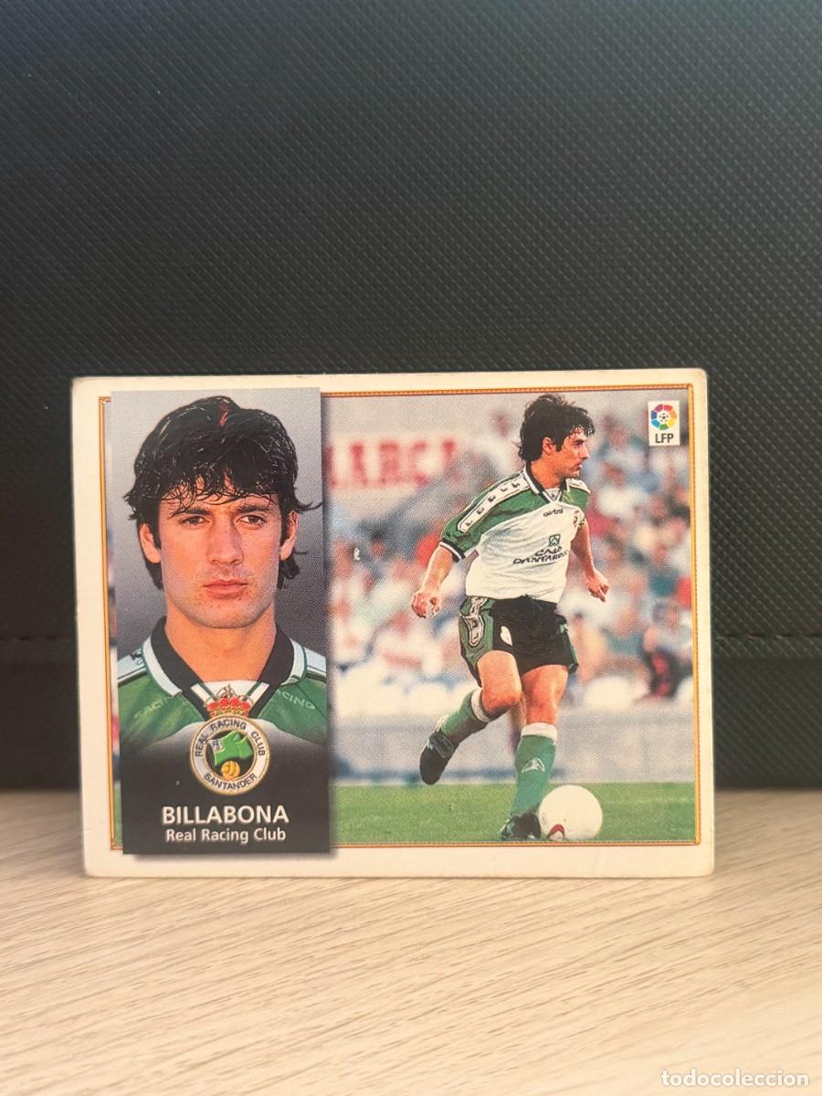 Cromos de f&uacute;tbol: Liga 98 99 Ediciones Este - Billabona - Racing de Santander