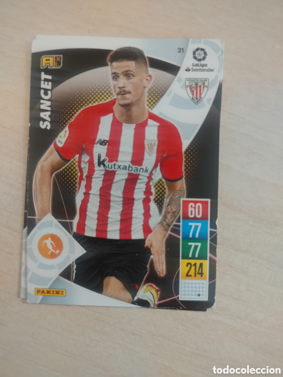 Cromos de f&uacute;tbol: SANCET 31 ADRENALYN 2021 2022 21 22