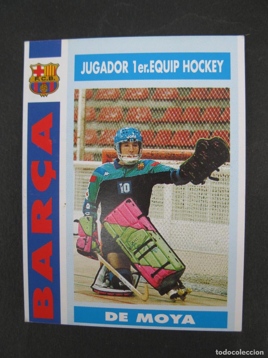 Cromos de f&uacute;tbol: DE MOYA - JUGADOR DE HOCKEY PATINES - CARD N&ordm; 86 - COL.LECCI&Oacute; BAR&Ccedil;A - TEMPORADA 92-93.
