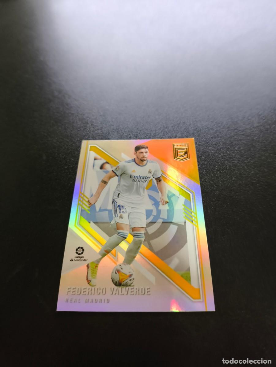 Cromos de f&uacute;tbol: 134 Federico Valverde REAL MADRID PANINI DONRUSS ELITE LA LIGA 2021 2022 NO ESTE ADRENALYN