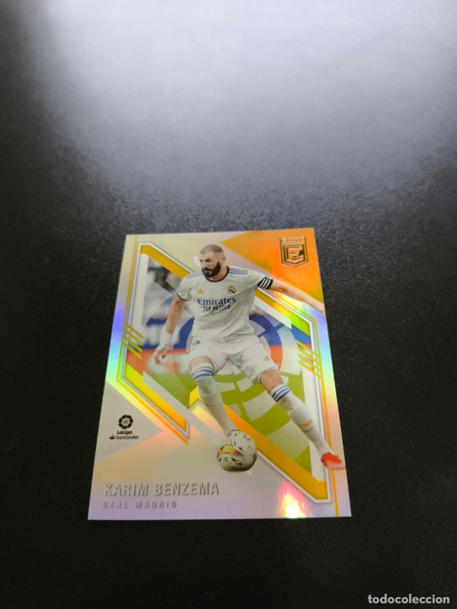 Cromos de f&uacute;tbol: 135 Karim Benzema REAL MADRID PANINI DONRUSS ELITE LA LIGA 2021 2022 NO ESTE ADRENALYN