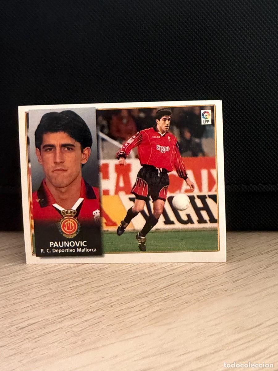 Cartes &agrave; collectionner de Football: Liga 98 99 Ediciones Este - Paunovic - Real Mallorca