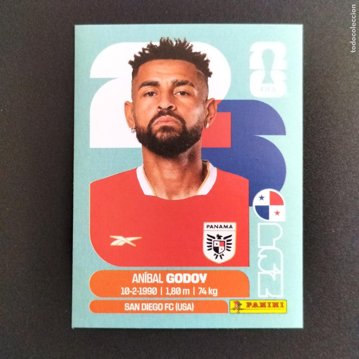 Cromos de f&uacute;tbol: PAN 11 ANIBAL GODOY PANAMA CROMOS STICKER MUNDIAL 26 2026 FIFA WORLD CUP PANINI